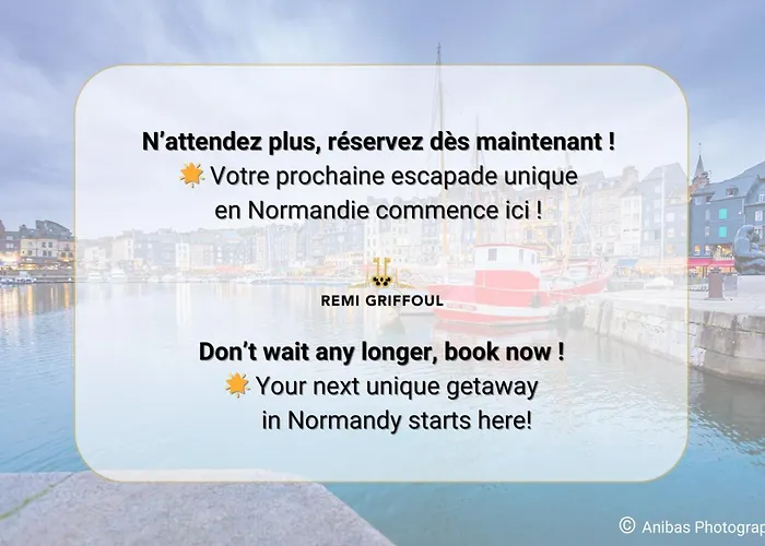 La Maison Du Jardin Center 5 Guests Honfleur